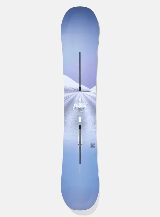 Snowboard Burton Yeasayer Flat Top pentru femei