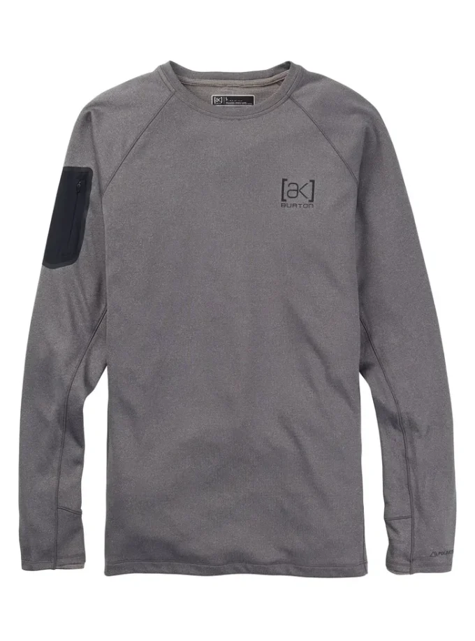 Tricou cu guler rotund Burton [ak]® Baker Power Wool™ pentru bărbați