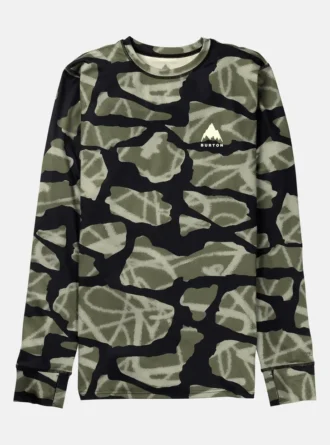Tricou cu guler rotund Burton Lightweight X Base Layer pentru bărbați