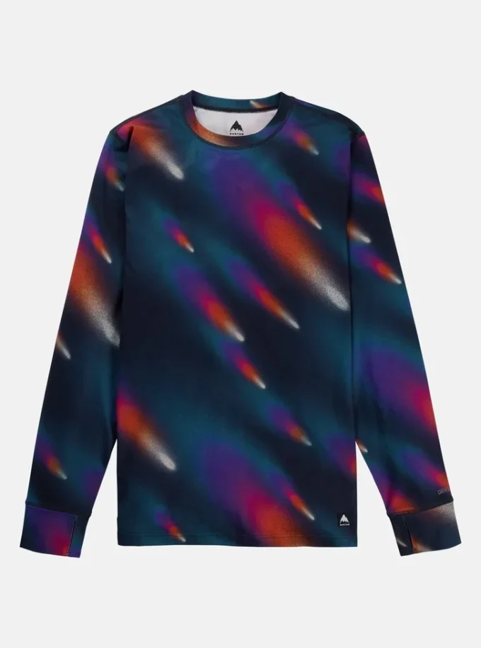 Tricou cu guler rotund Burton Midweight Base Layer pentru bărbați