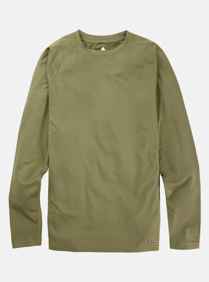 Tricou cu guler rotund Burton Midweight X Base Layer pentru bărbați