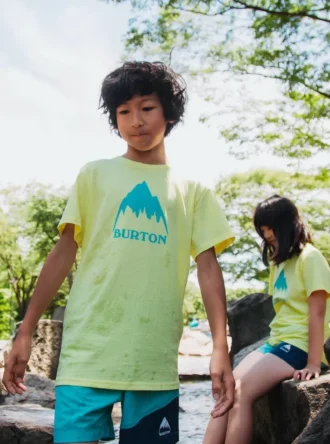 Tricou cu mânecă scurtă Burton Classic Mountain High pentru copii