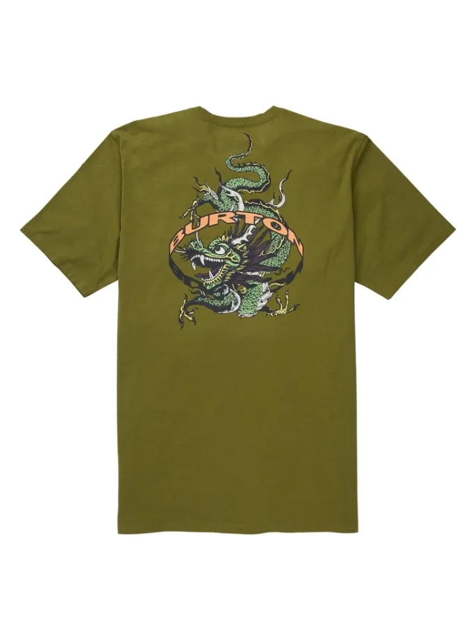 Tricou cu mânecă scurtă Burton Garnet pentru bărbați