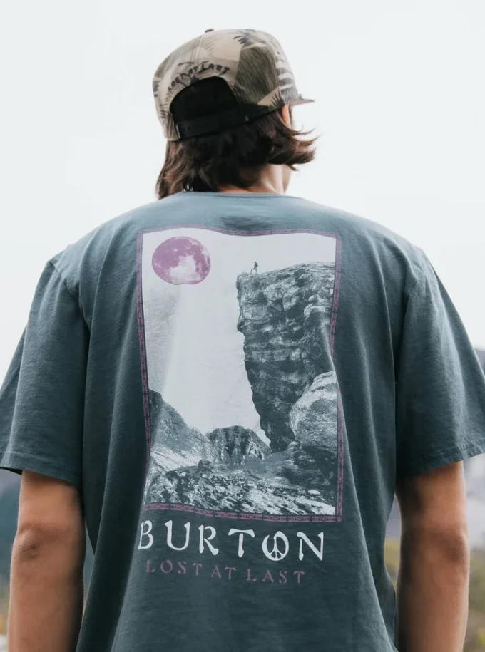 Tricou cu mânecă scurtă Burton Inkwood pentru bărbați