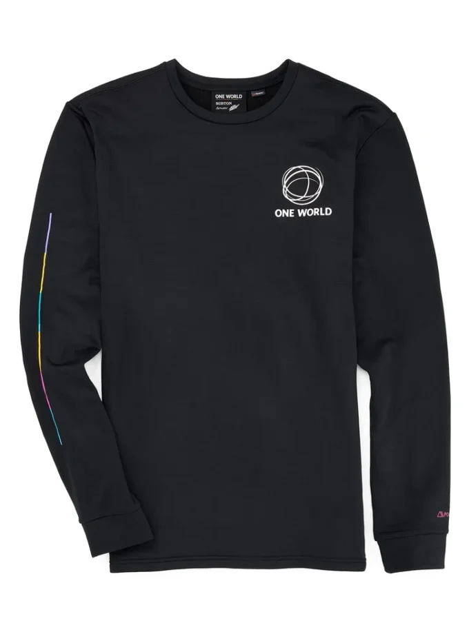 Tricou cu mâneci lungi Burton Polartec® One World Fleece