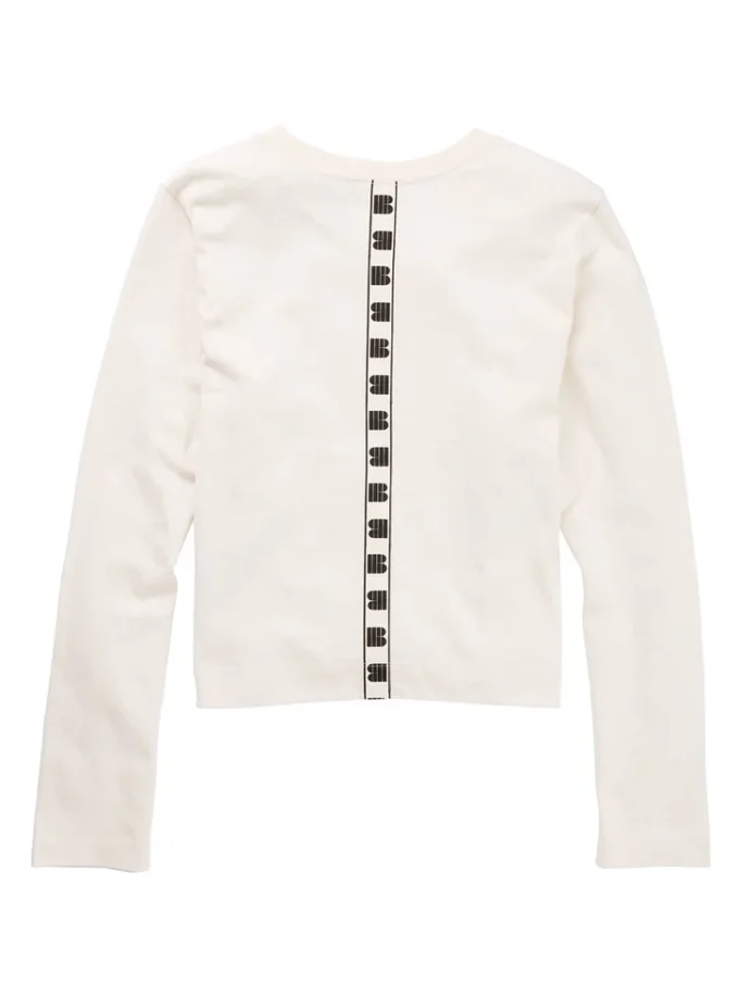 Tricou cu mâneci lungi și croi scurt pentru femei Larosa