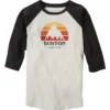 Tricou cu mâneci raglan Burton Underhill pentru copii