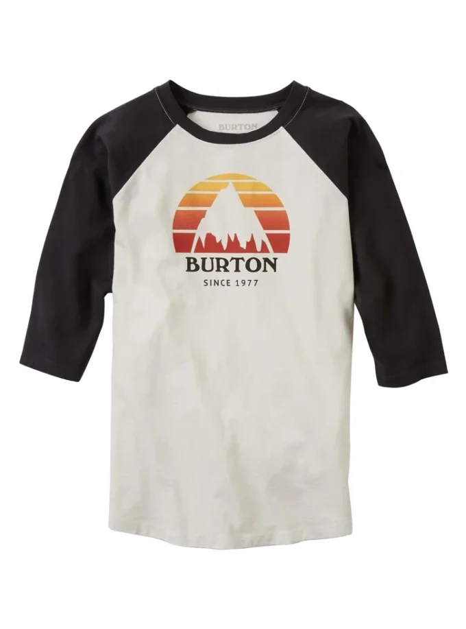Tricou cu mâneci raglan Burton Underhill pentru copii