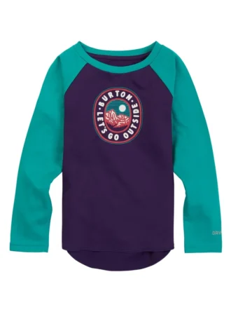 Tricou tehnic Burton Midweight Base Layer pentru copii mici